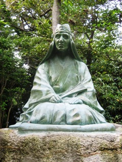 江ノ島神社の山田検校像